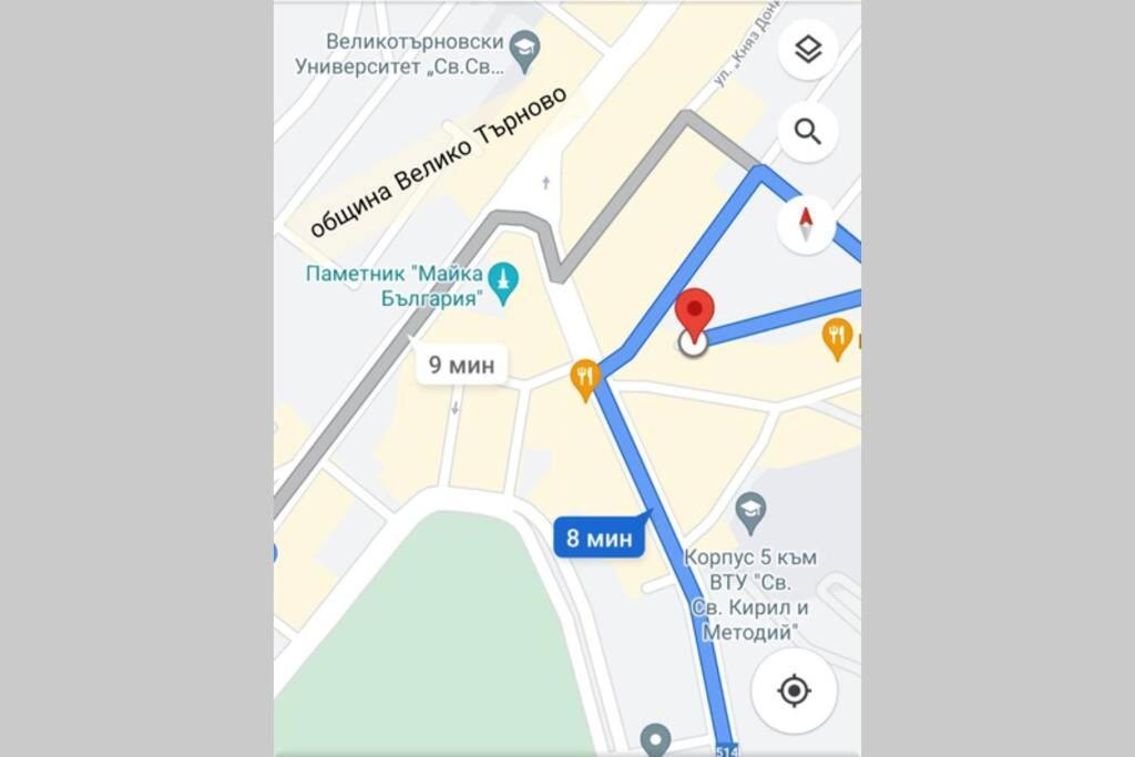 וליקו טורנובו Хотелски Апартамент Стило В Идеалния Център. מראה חיצוני תמונה